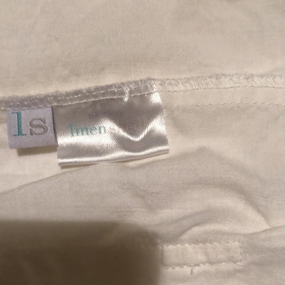 "Joan" Soft Linen Pyjama Top Only - Picture 4 of 7